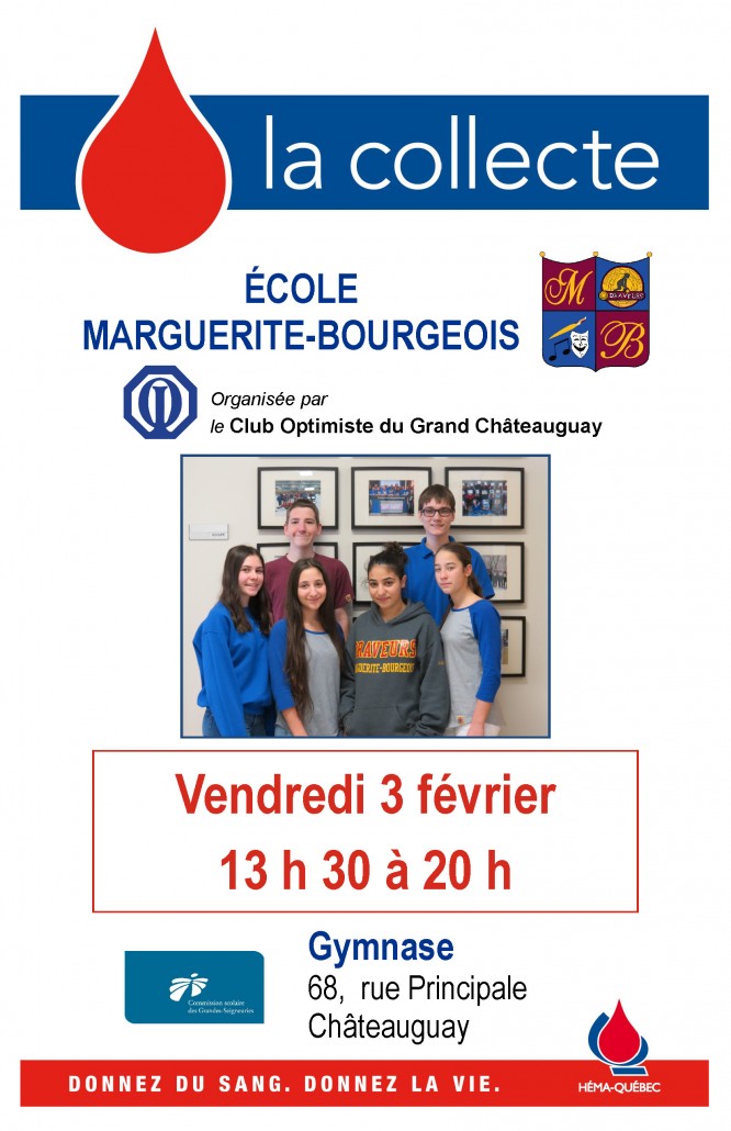 Affiche Collecte de sang Marguerite-Bourgeois 2017-02-03