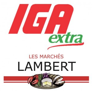 Logo complet IGA les Marchés Lambert