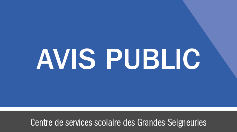 Avis public