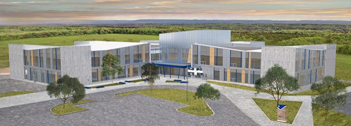 3D_Lery-pt Modélisation de la future école primaire à Léry.