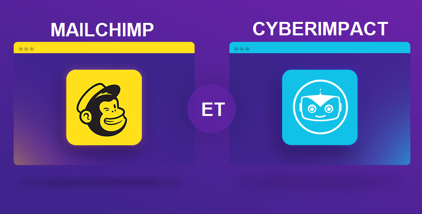 mailchimp et cyberimpact - formation