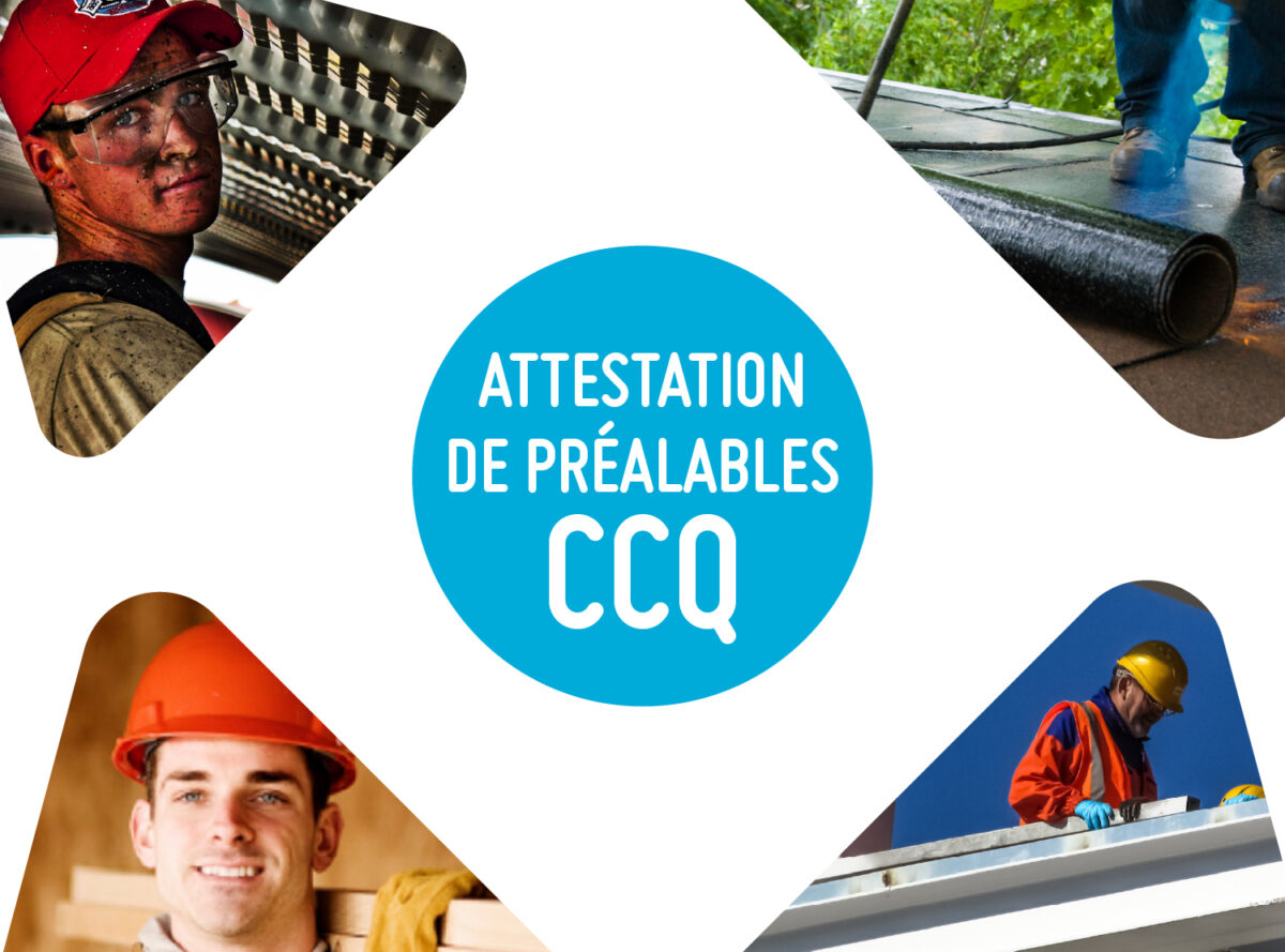 Attestation de préalables CCQ