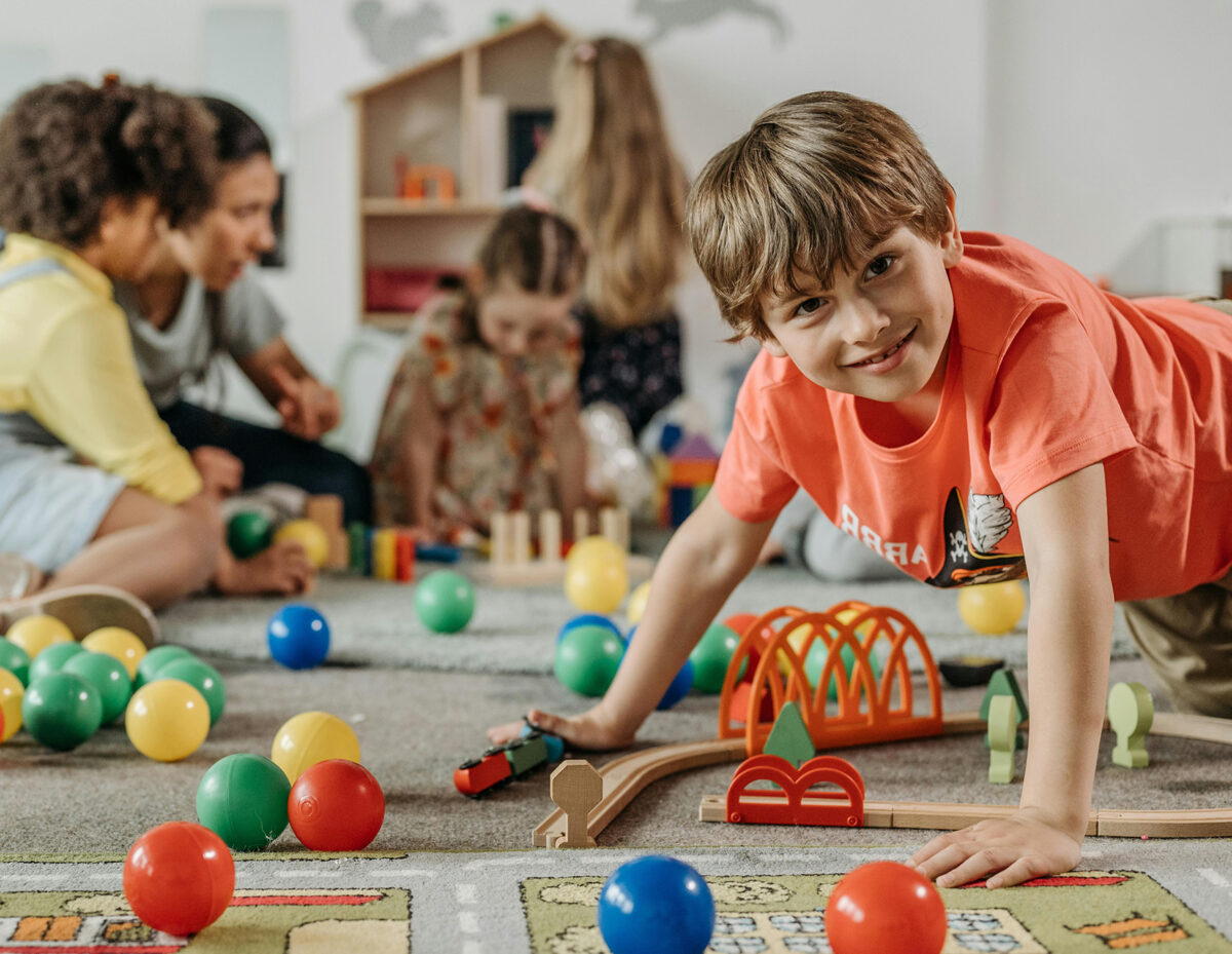 Passe-Partout ans enfants qui jouent
