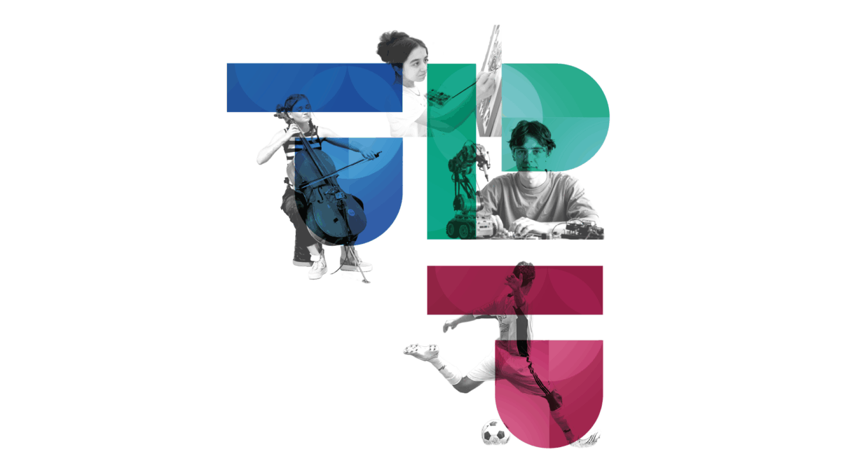 Projets pédagogiques particuliers (PPP) : Adolescentes et adolescent pratiquant le violon, la peinture, la danse et le soccer.